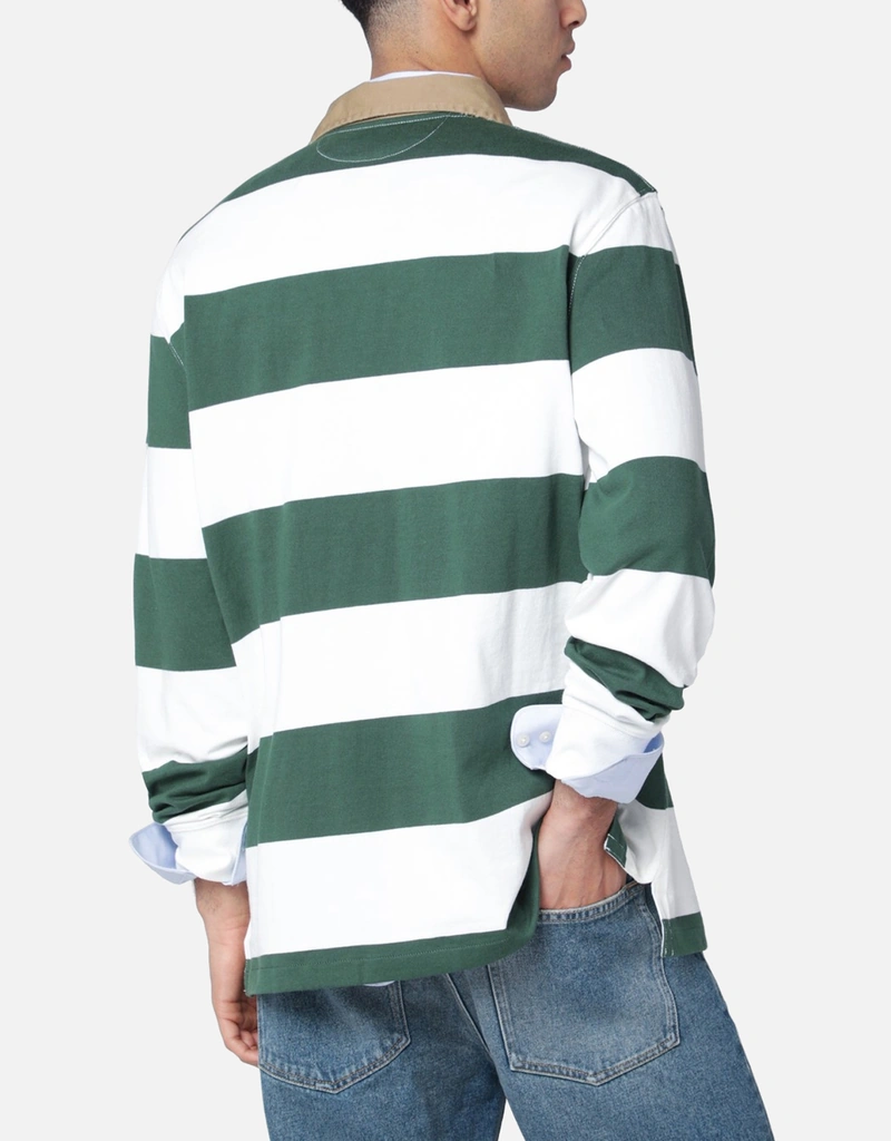 Polo Ralph Lauren メンズ クラシックフィット コットン ストライプ