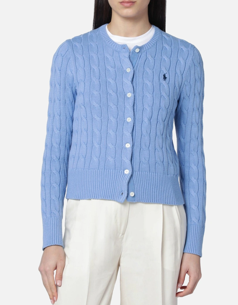 POLO RALPH LAUREN - ラルフローレン ケーブルニット コットン ポロ