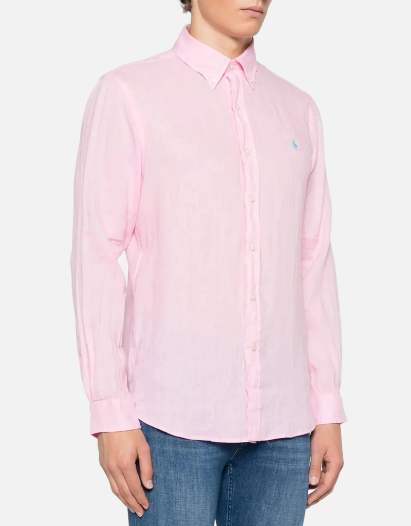 Polo Ralph Lauren メンズ カスタムフィット リネンシャツ (すべての