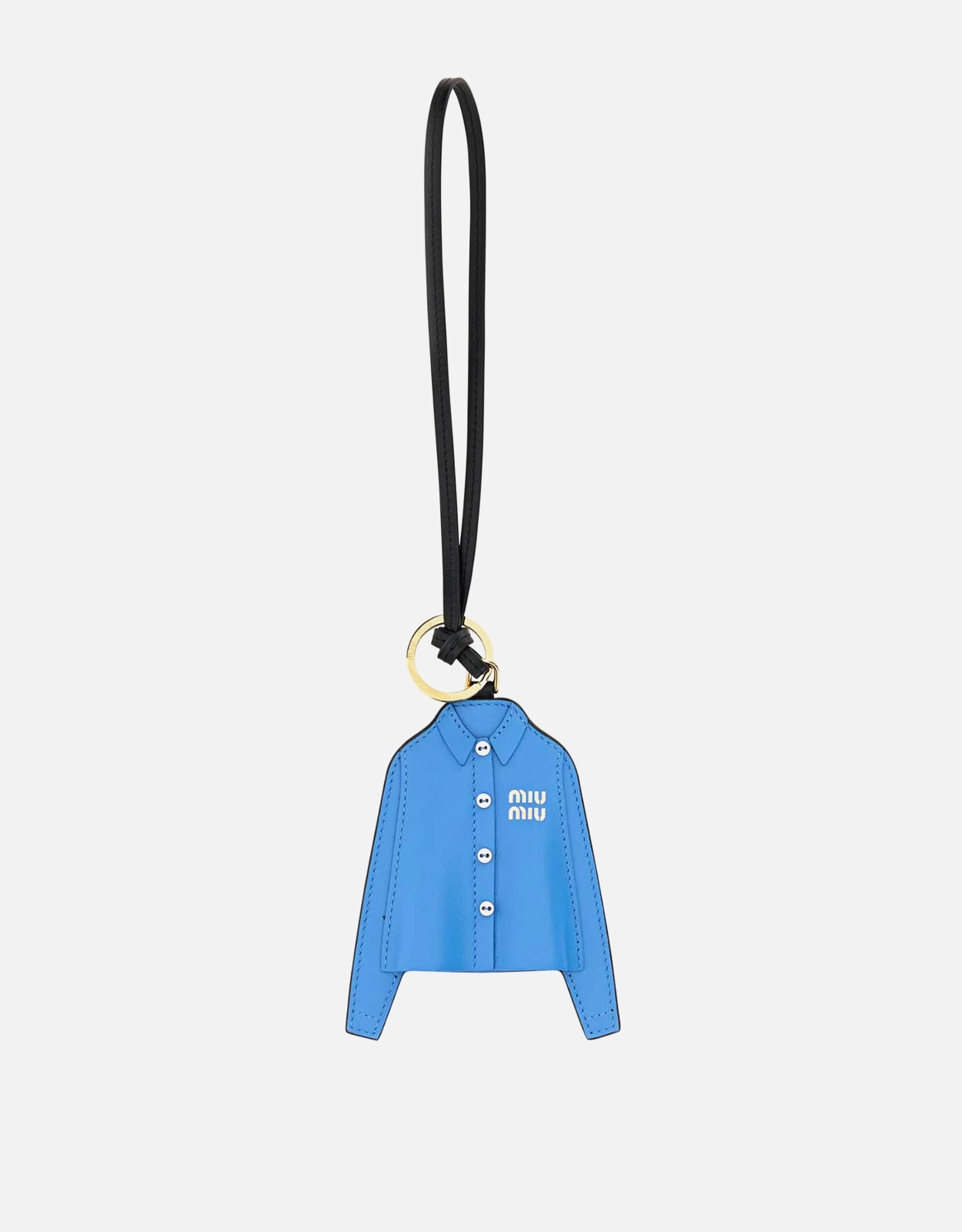 Miu Miu レザーキーリング () IFCHIC.COM