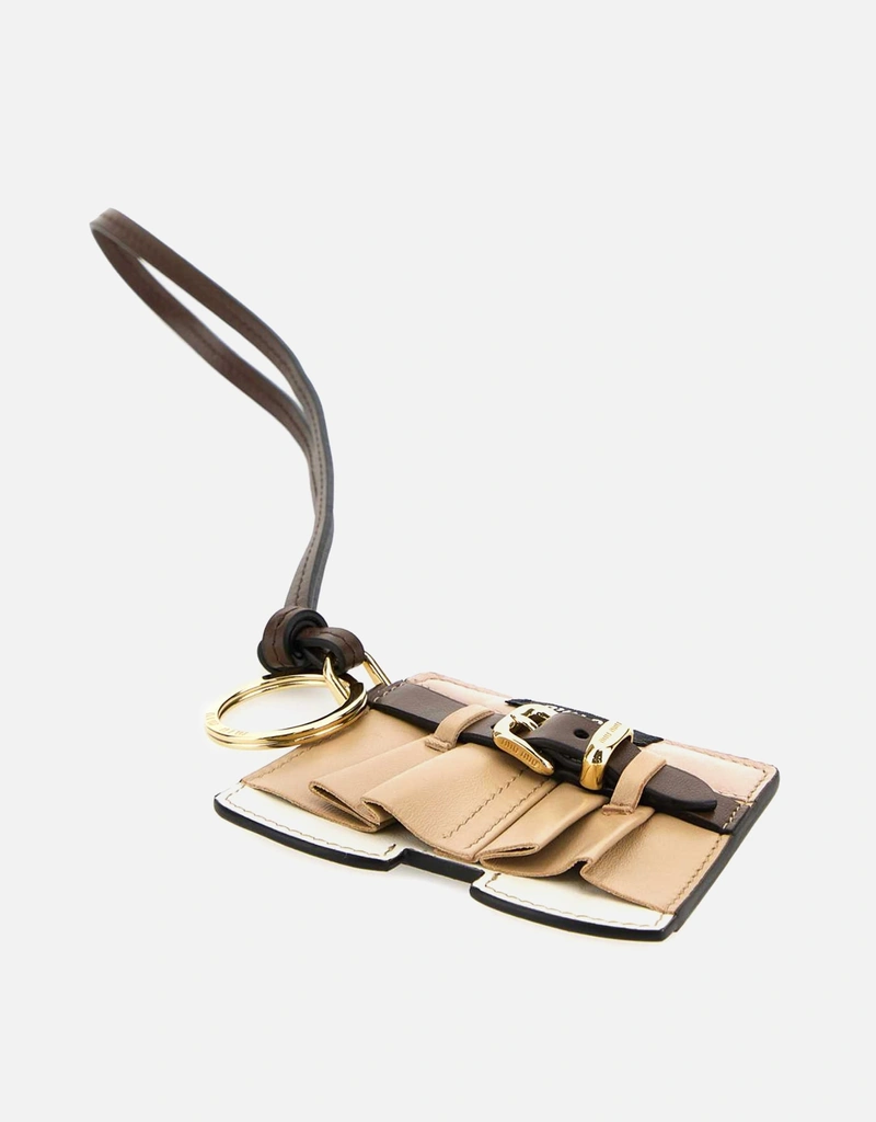 Miu Miu レザーキーリング () IFCHIC.COM