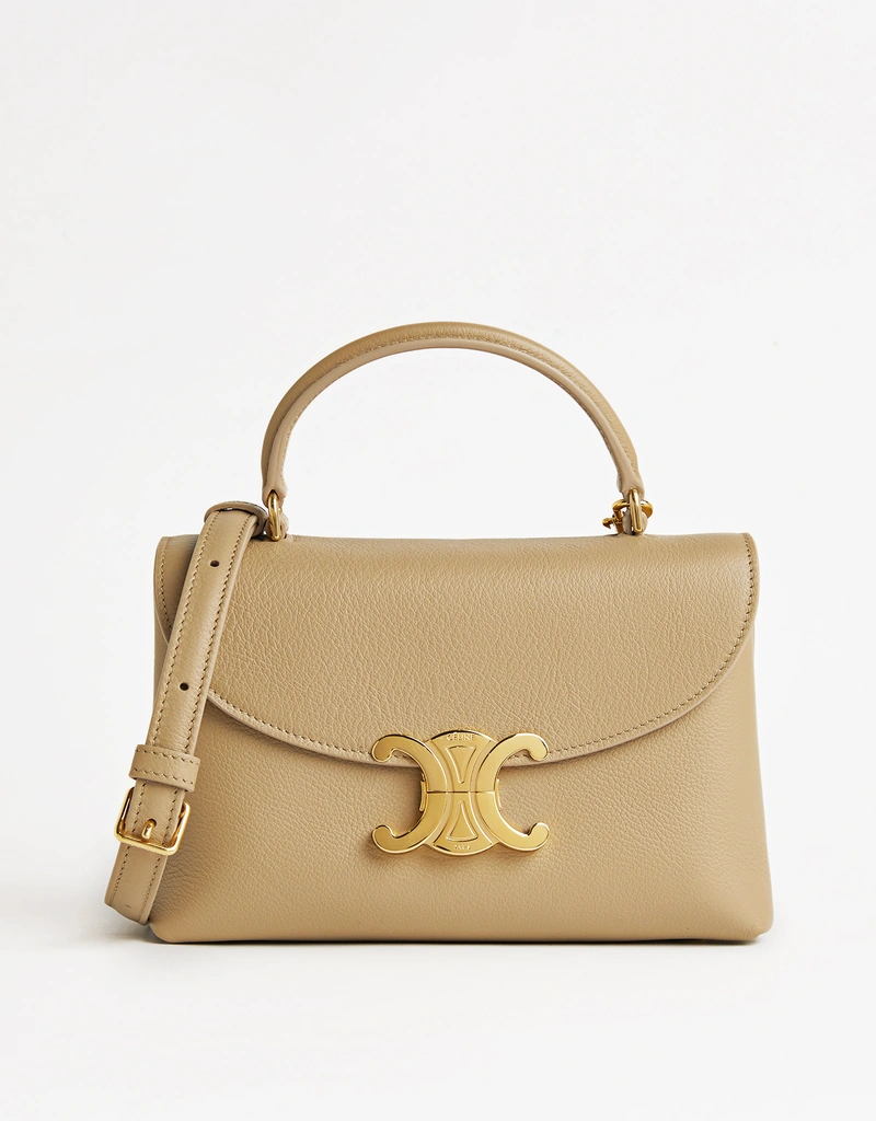 Celine Teen Nino Grained Calfskin Handbag (すべての新品,バッグ