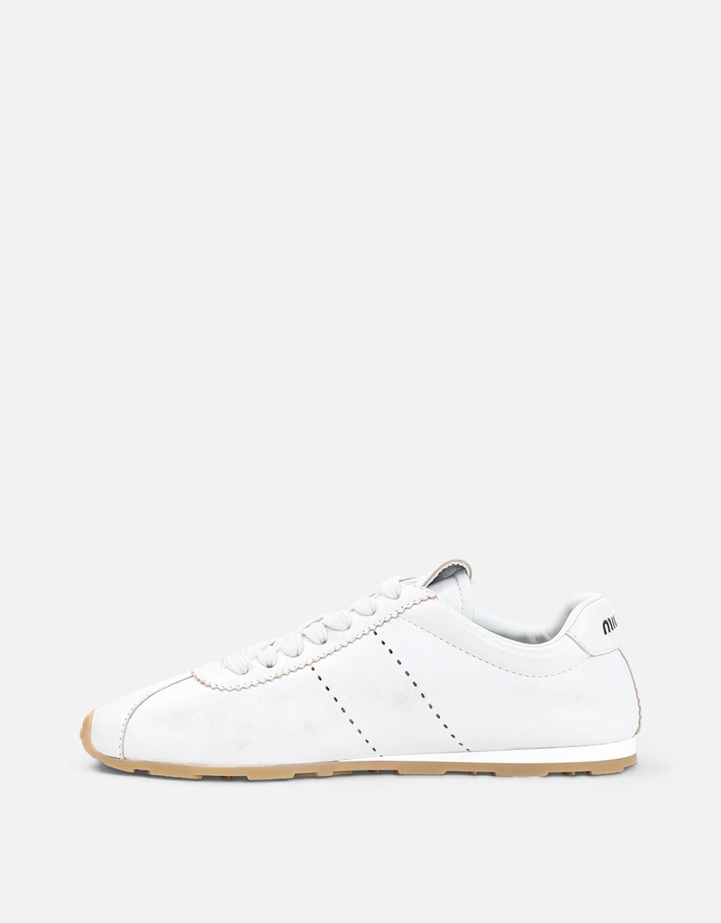 Miu Miu Leather Sneakers (All New In,Shoes) IFCHIC.COM