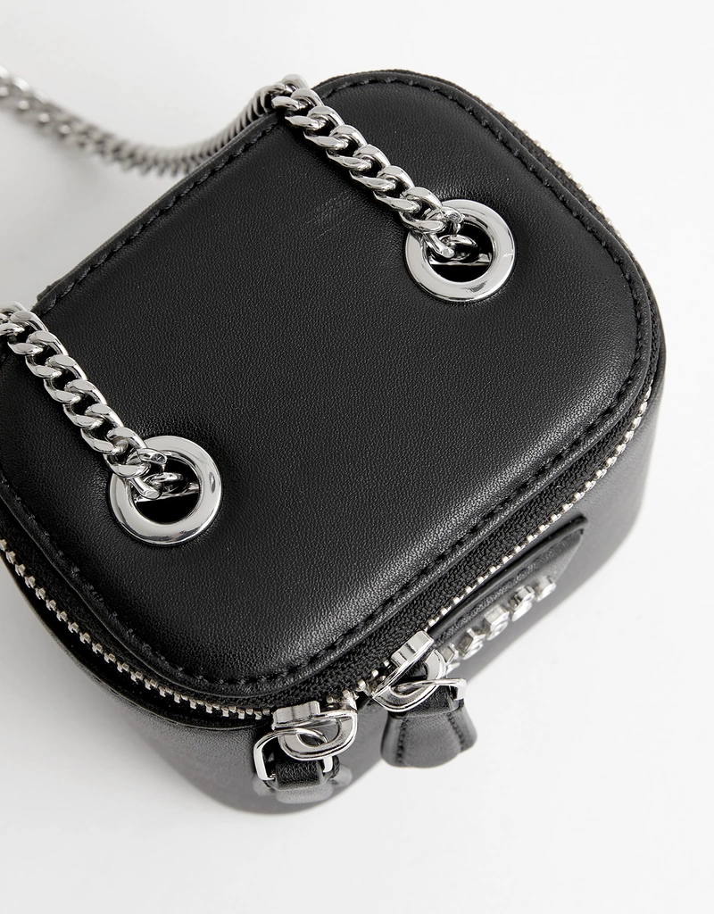 Marc Jacobs Mini Smooth Leather Chain Crossbody Bag (All New In