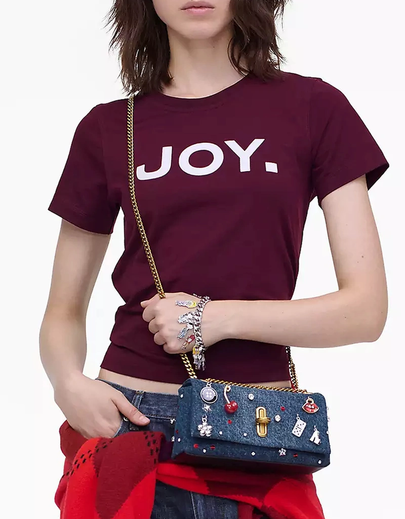 Marc Jacobs The Denim Mini Dual Chain Crossbody Bag (すべての新品