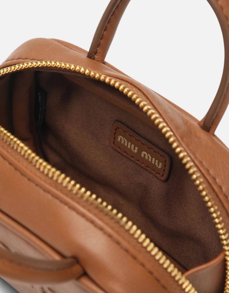 Miu Miu ボーレザーマイクロバッグチャーム (すべての新品) IFCHIC.COM