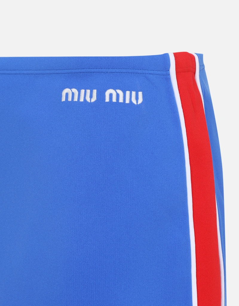 Miu Miu テクニカルヤーンミニスカート (すべての新品) IFCHIC.COM