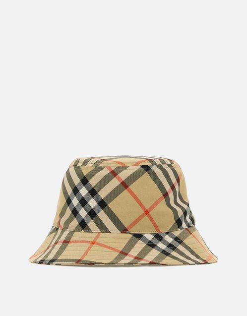 Burberry ヴィンテージチェックバケットハット (ぼうし