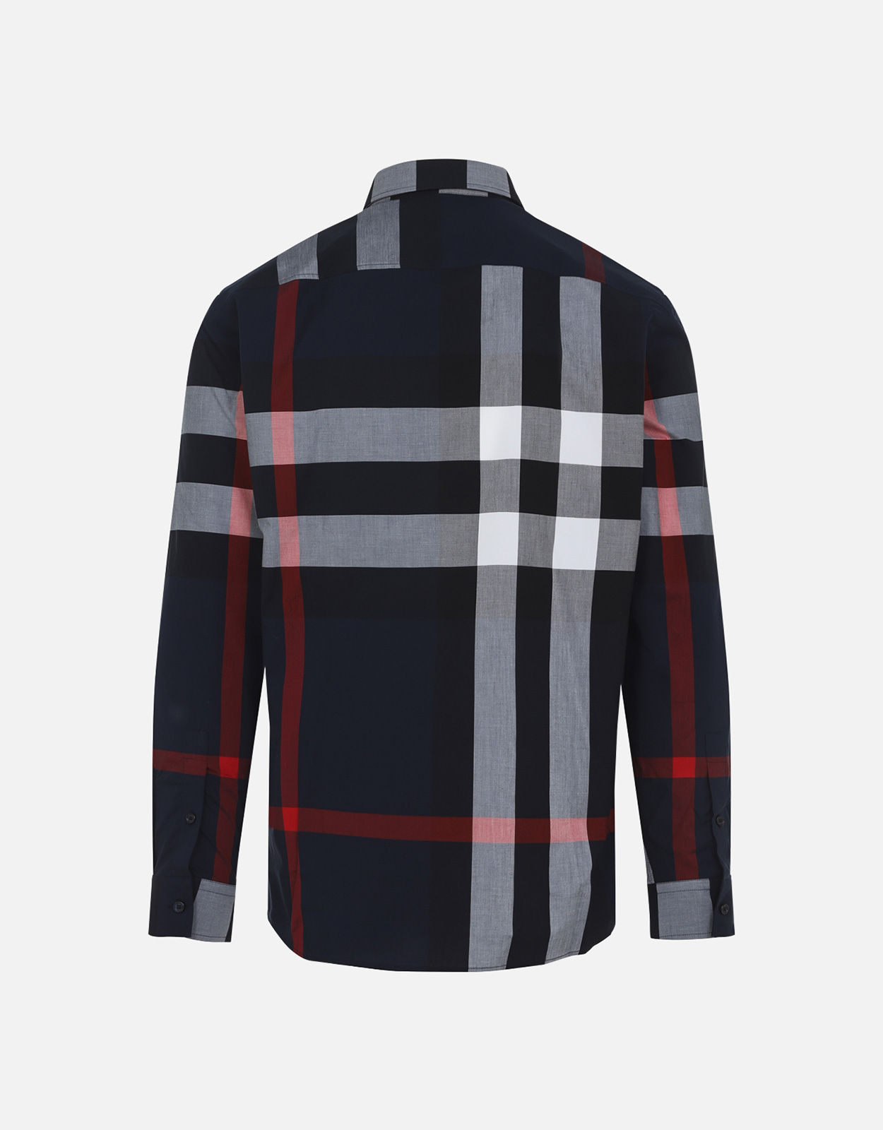 Burberry メンズ スリムフィット チェック コットン シャツ (すべての