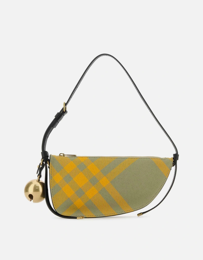Burberry 刺繍キャンバスミニシールドショルダーバッグ () IFCHIC.COM