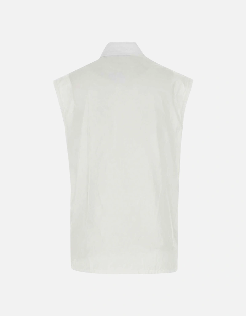 Burberry ホワイトコットンベスト () IFCHIC.COM