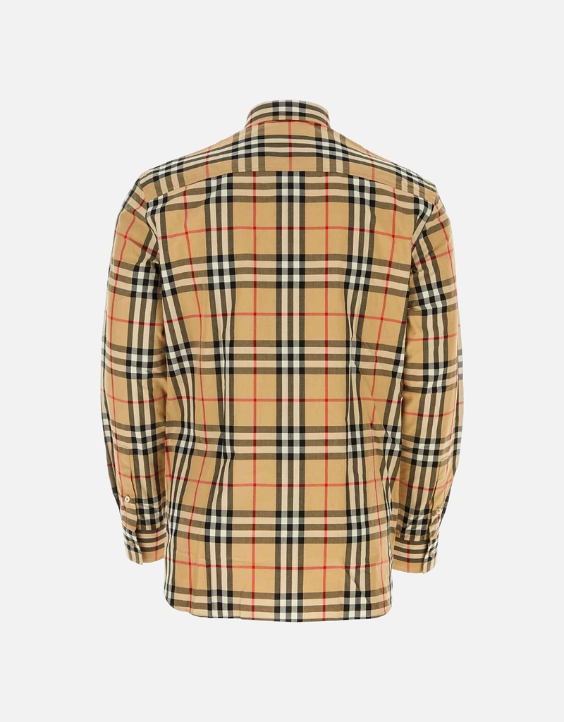 Burberry メンズ 刺繍入りコットンポプリンシャツ () IFCHIC.COM