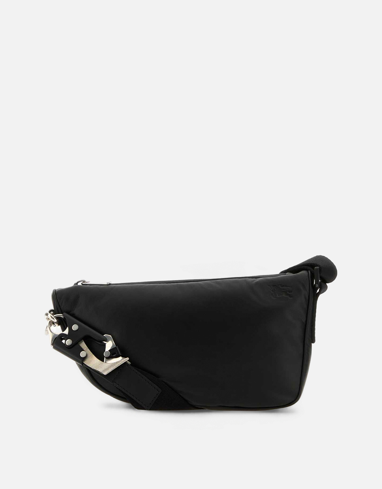 Burberry メンズブラックカーフスキンレザー斜め掛けバッグ () IFCHIC.COM