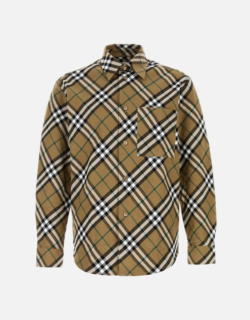 Burberry メンズ刺繍入りオックスフォードシャツ () IFCHIC.COM