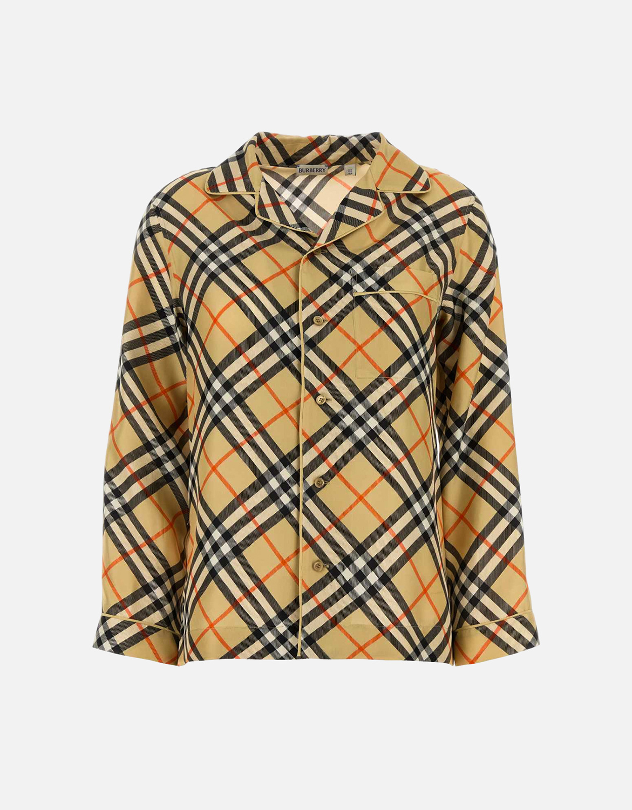 Burberry Silk Shirt () IFCHIC.COM
