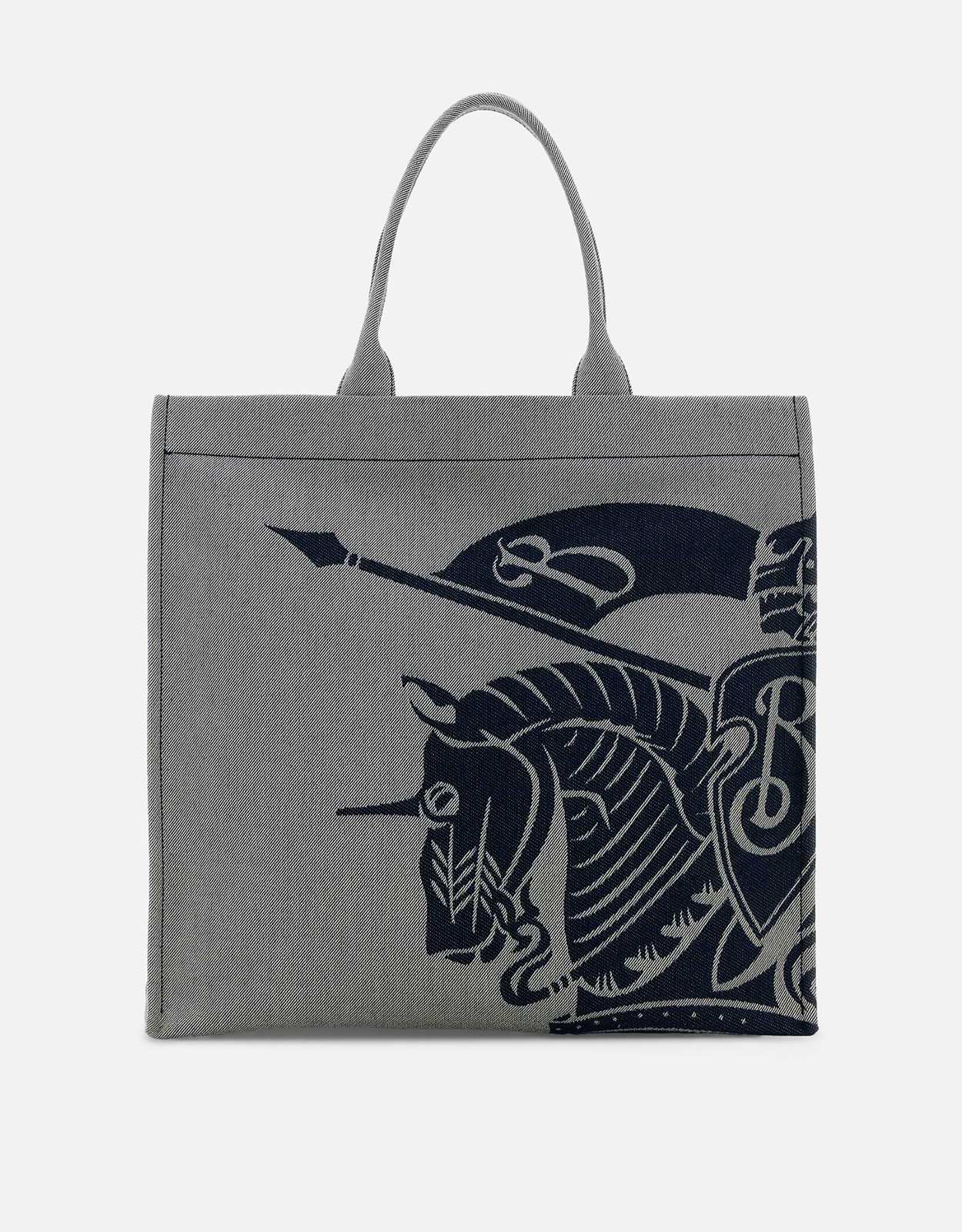 Burberry メンズ刺繍キャンバスショッピングバッグ () IFCHIC.COM