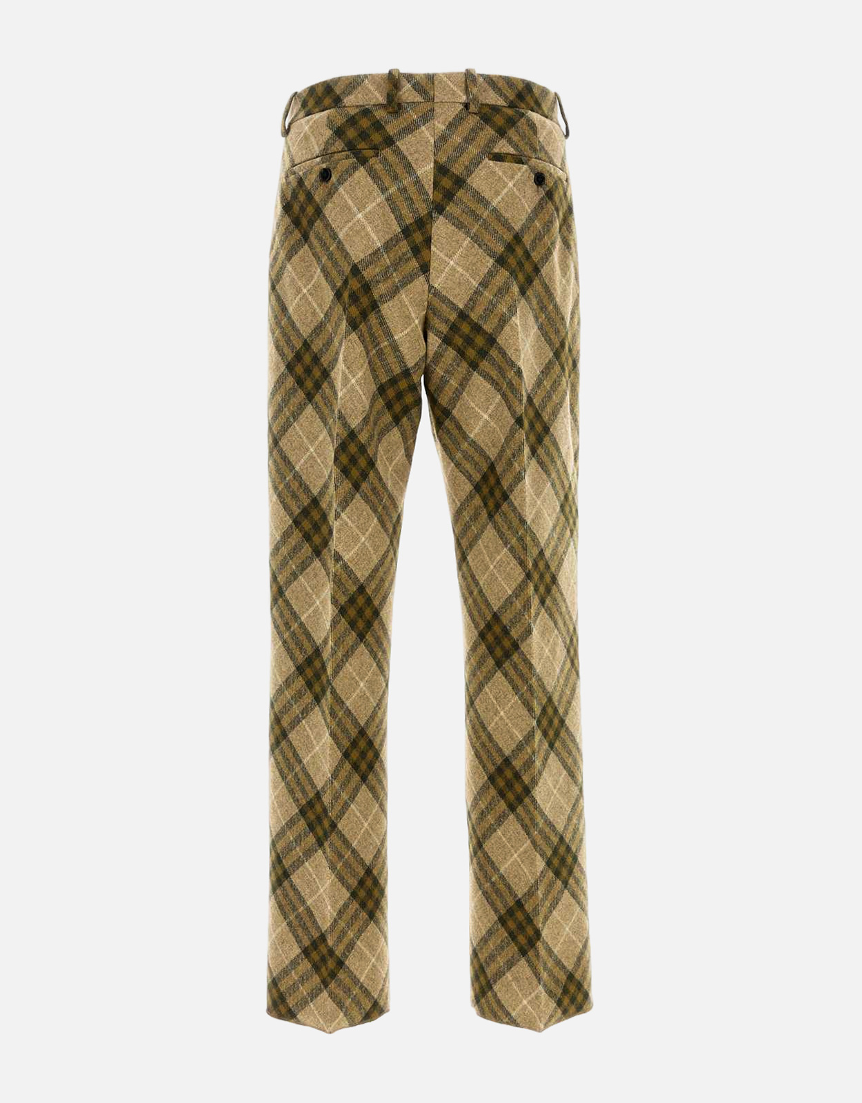 バーバリー　サマーウールのパンツ Burberry メンズ 刺繍入りウールパンツ () IFCHIC.COM