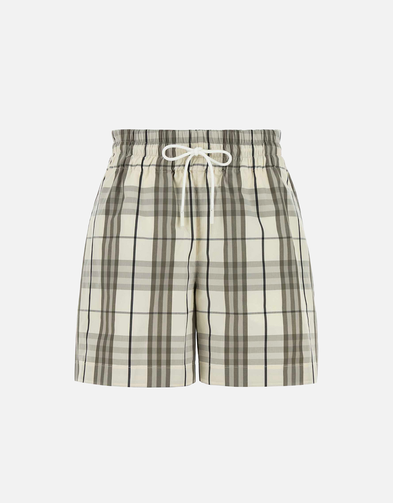Burberry Embroidered poplin shorts - UK 6　バーバリー 刺繍ポプリン ショーツ - UK 6 Burberry