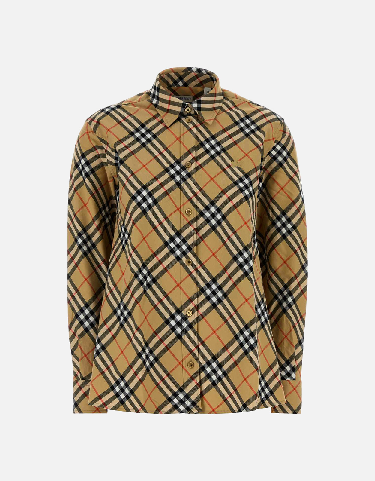 Burberry リラックスフィットチェックコットンシャツ (すべての新品