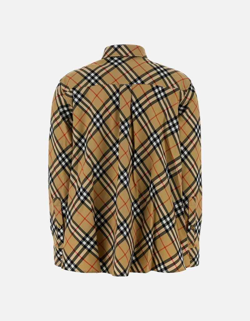 Burberry リラックスフィットチェックコットンシャツ (すべての新品