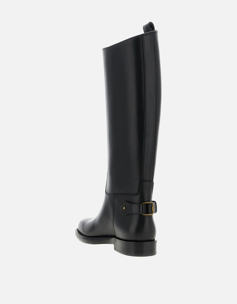 Burberry レザーキャバリアーブーツ () IFCHIC.COM