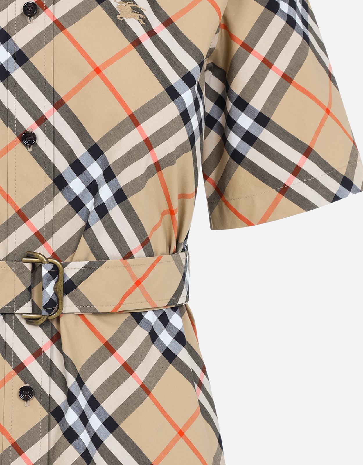 Burberry チェックコットンシャツドレス (すべての新品) IFCHIC.COM