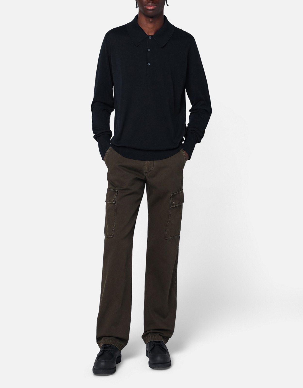 Burberry メンズJuniper Greenコットンカーゴパンツ (すべての新品 Burberry メンズJuniper Greenコットンカーゴパンツ (すべての新品