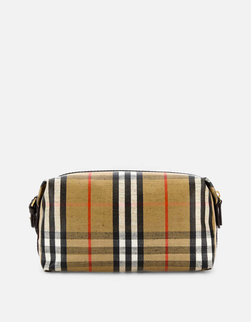 Burberry ベージュチェック ウエストポーチ バーバリー BURBERRY ウエスト・ボディバッグ 1983チェックリンク