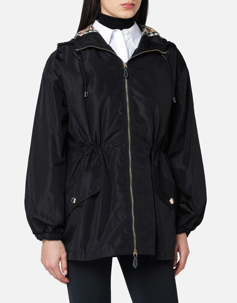 BURBERRY ブラック パーカー Burberry ロゴ パーカー | ブラック