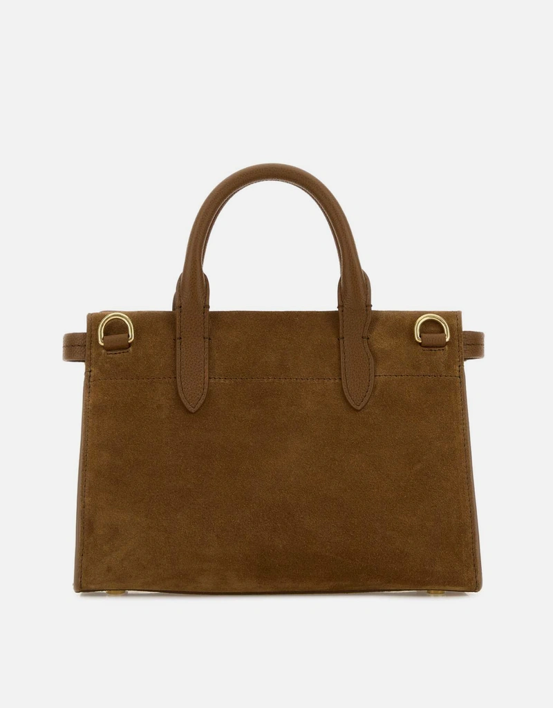 Burberry コッツウォルズミニスエードトートバッグ () IFCHIC.COM
