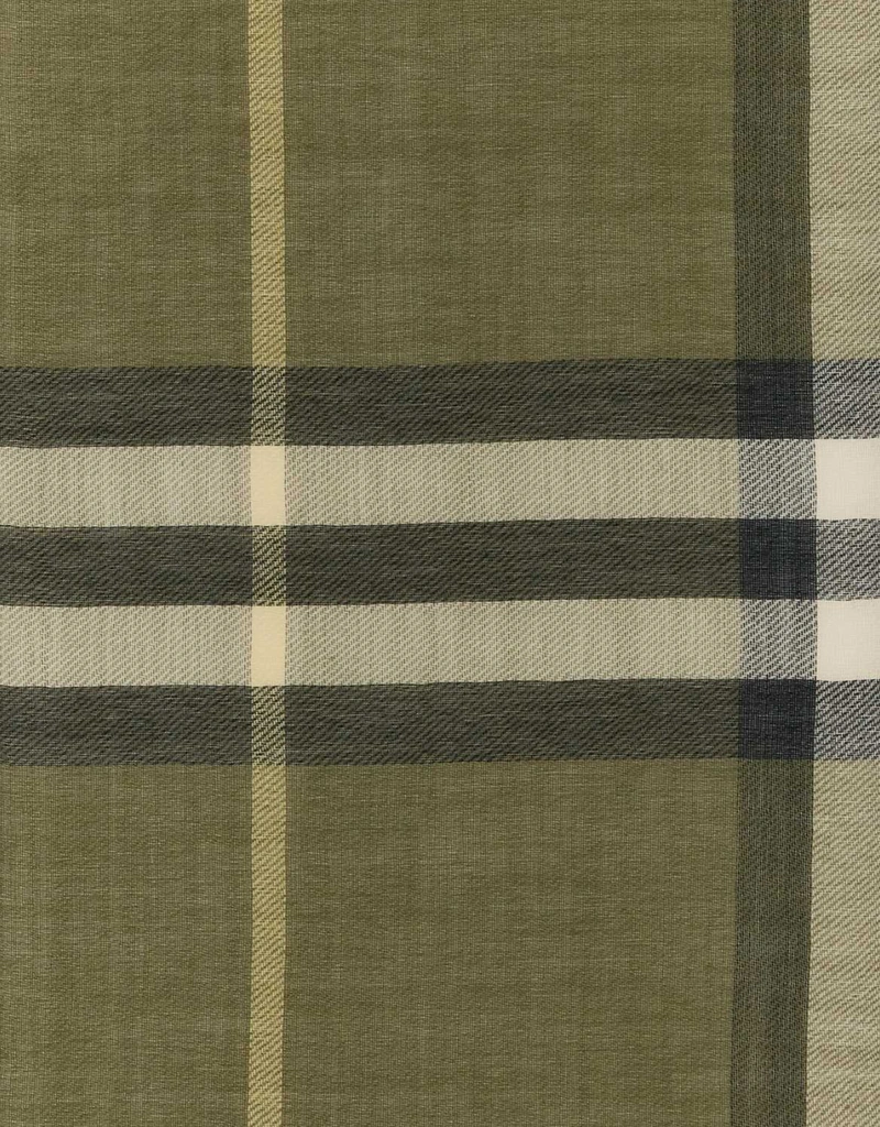 Burberry ユニセックス ワイドチェック ウールスカーフ () IFCHIC.COM
