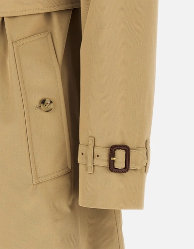 BURBERRY ベージュ ダブルブレストコート ベージュ ダブルブレスト トレンチコート - メルカリ