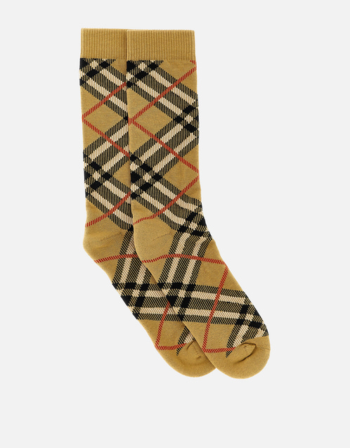 タイムセール】BURBERRY チェック柄ソックス Burberry チェック柄