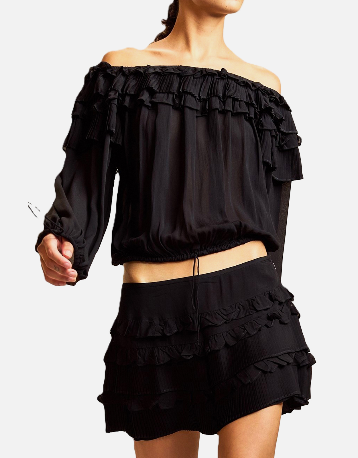 Cynthia Rowley Ruffle Pleated Micro Skirt – US 10 Cynthia Rowley Ruffle Pleated Micro Skirt – US 10