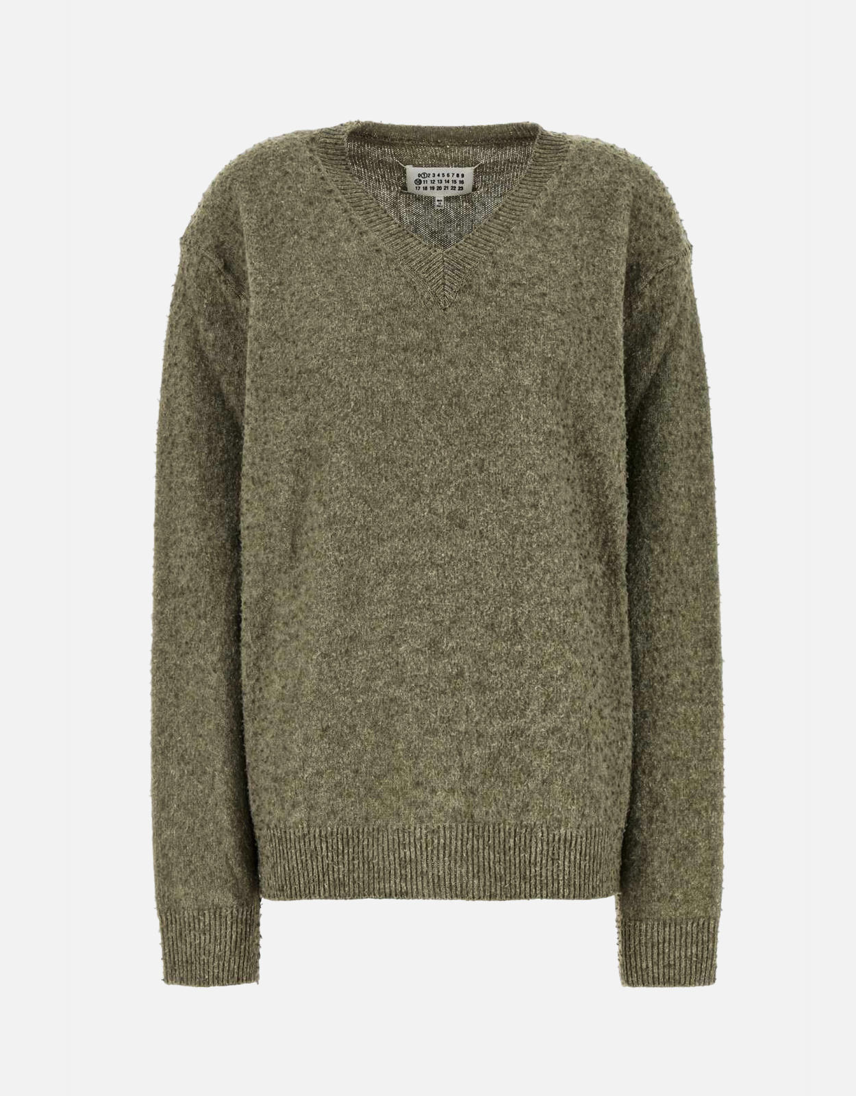 Maison Margiela Sage Green Wool Blend Sweater (All New In) IFCHIC.COM