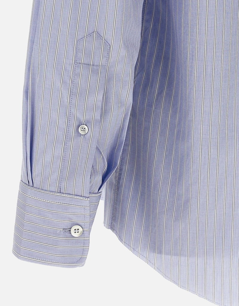 Maison Margiela Men's Striped Cotton Shirt (All New In) IFCHIC.COM