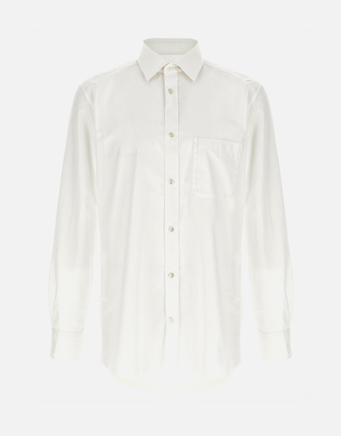 Maison Margiela メンズポケットコットンシャツ (すべての新品) IFCHIC.COM