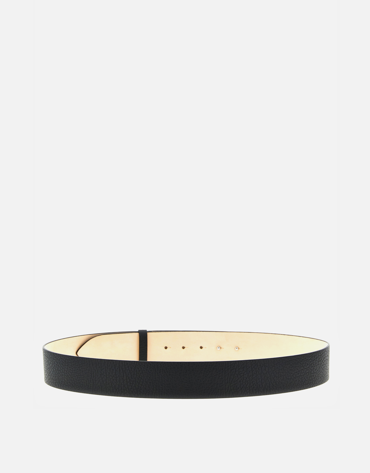 Maison Margiela メンズ フォーステッチ カーフレザーベルト () IFCHIC.COM