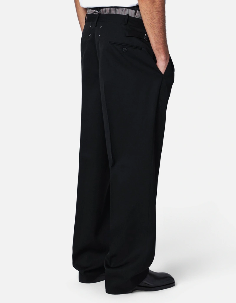 Maison Margiela Black trousers “Anonymity of the Lining” (All New