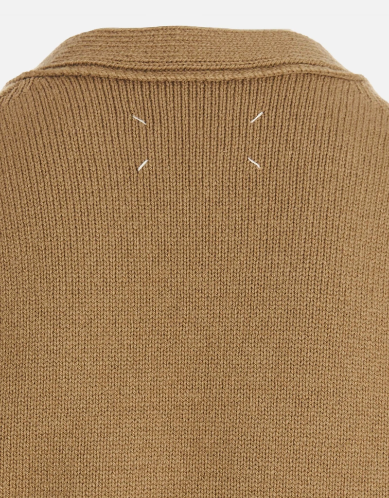 Maison Margiela メンズ エルボーパッチ ウール リネン コットン