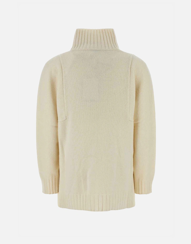 Max Mara カシミヤ無地オーバーサイズ長袖セーター (すべての新品
