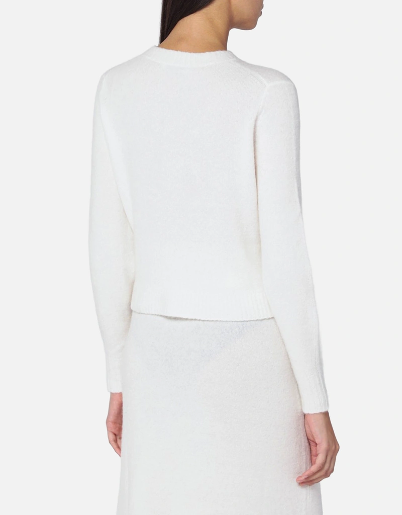 Max Mara アイボリーストレッチカシミヤセーター (トップス) IFCHIC.COM