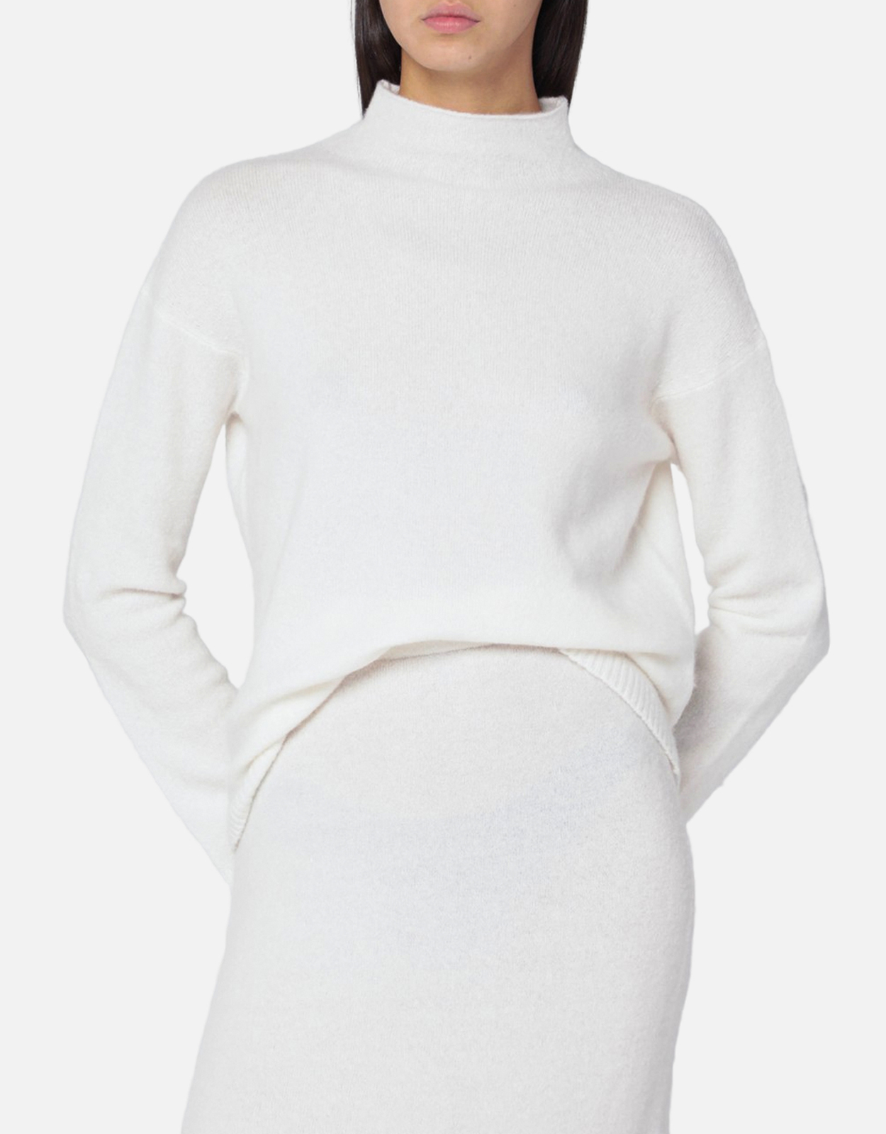 Max Mara アイボリー カシミヤ混 セーター (トップス) IFCHIC.COM