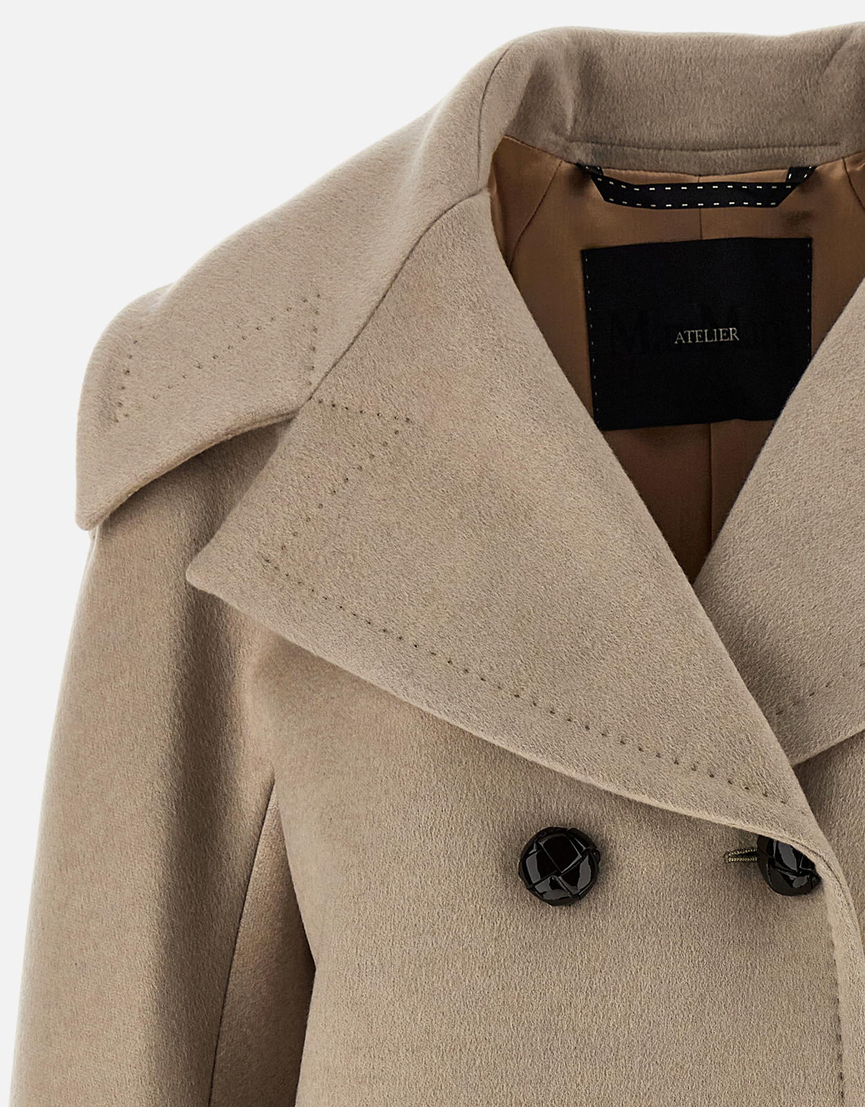 Max Mara カシミヤダブルブレストオーバーサイズコート (すべての新品