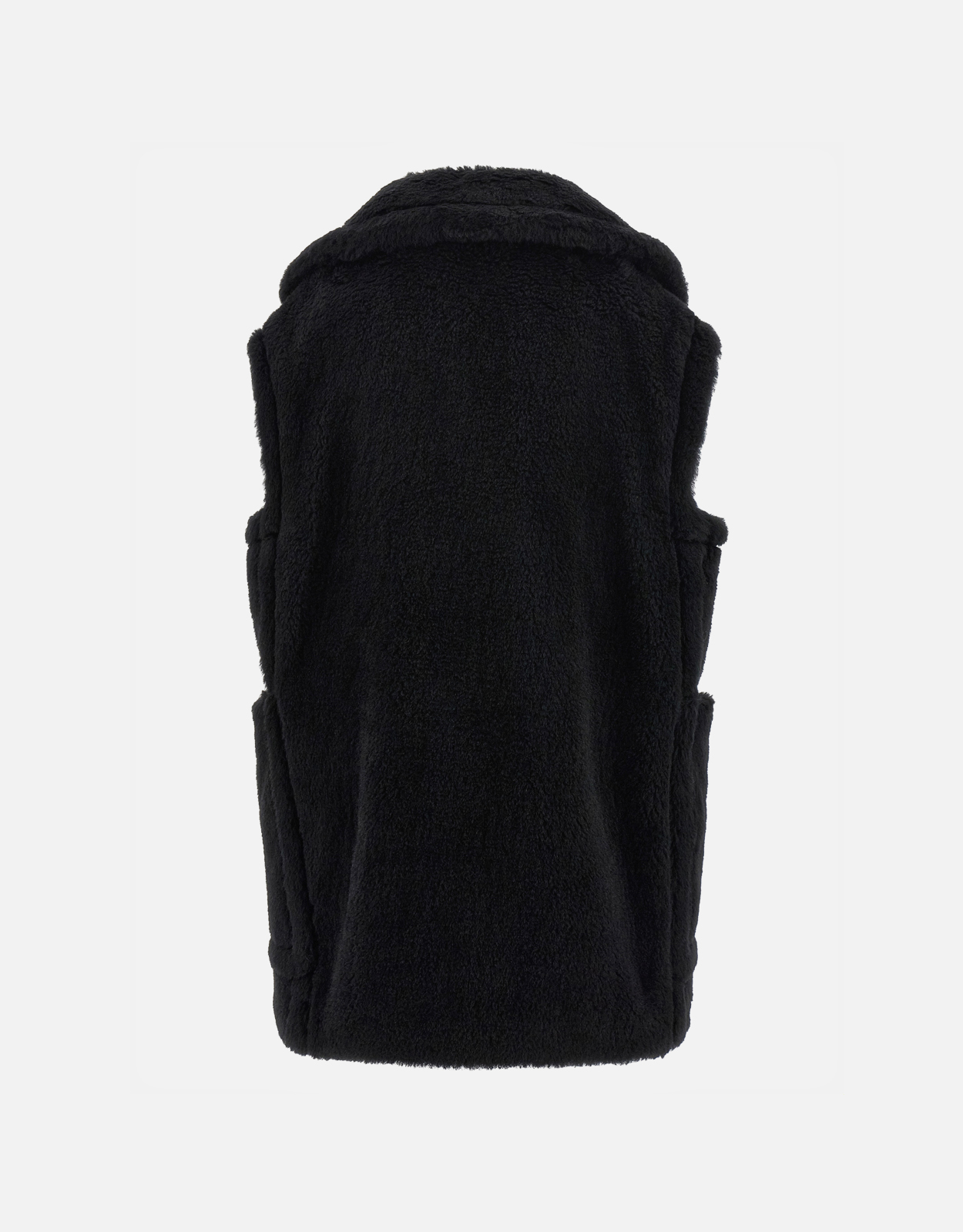 Max Mara アルパカウールシルク ダブルブレストベスト (すべての新品