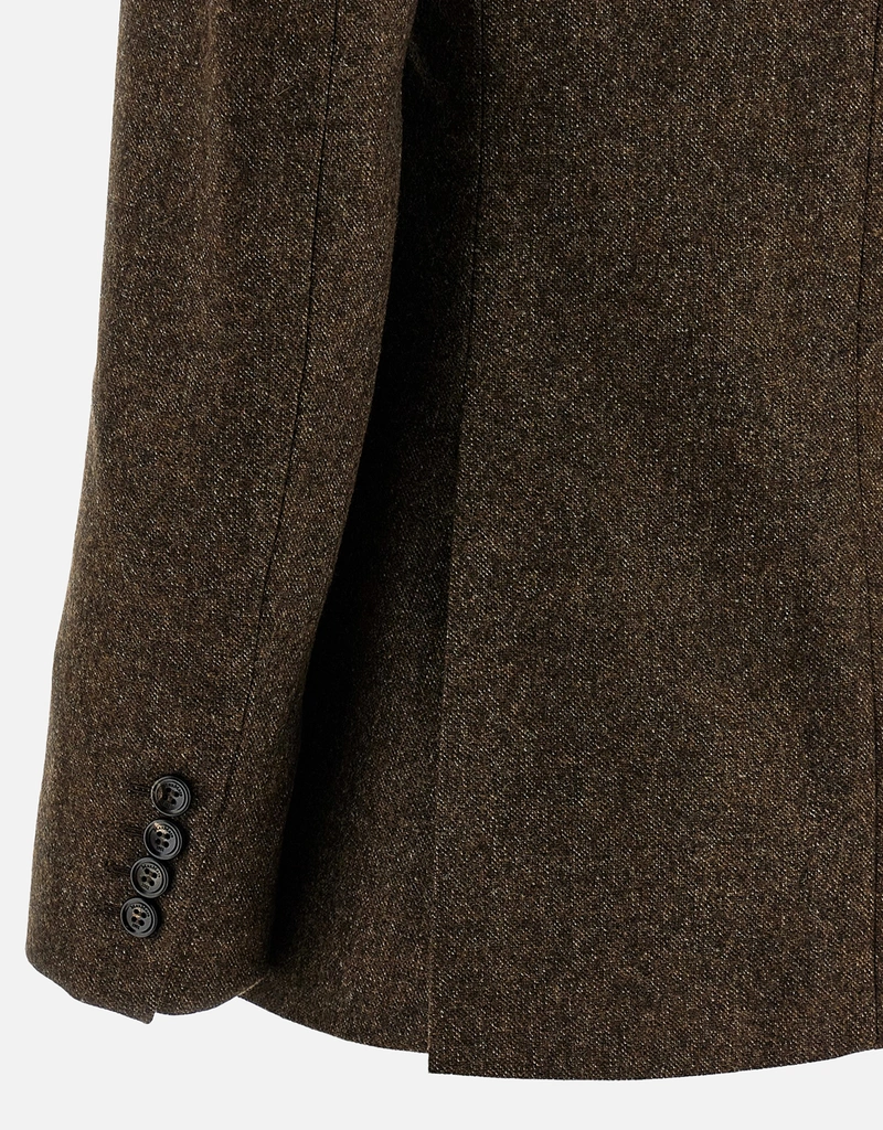 Max Mara ウールツイードシングルブレストジャケット (すべての新品