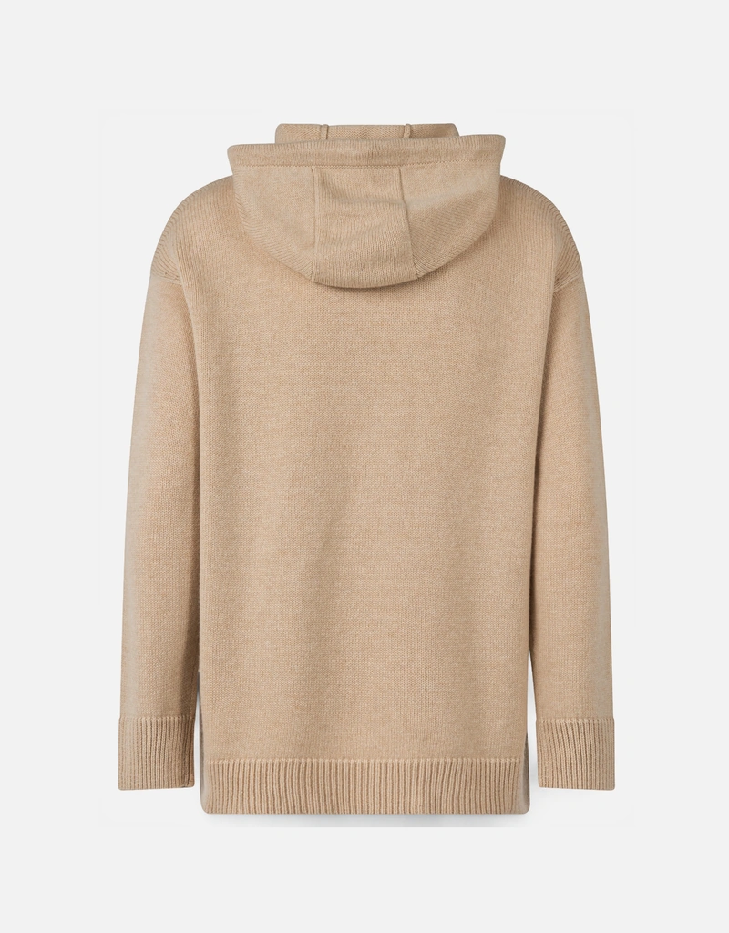 ベージュ フード付き セーター 楽天市場】トップス ベージュ、ネイビーのフード付きセーター