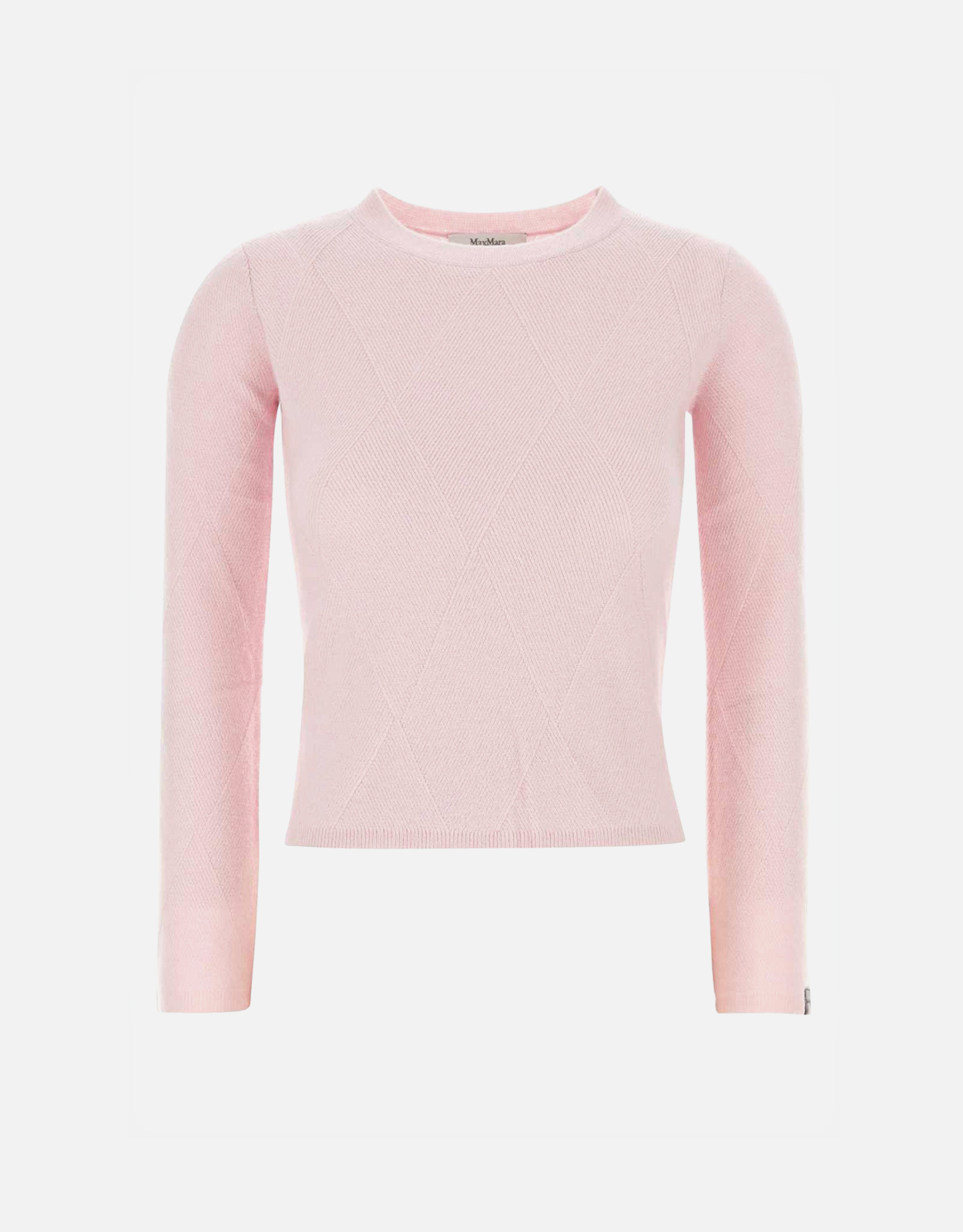 MaxMara ピンク カシミヤニット Max Mara パステルピンクカシミヤセーター (すべての新品) IFCHIC.COM