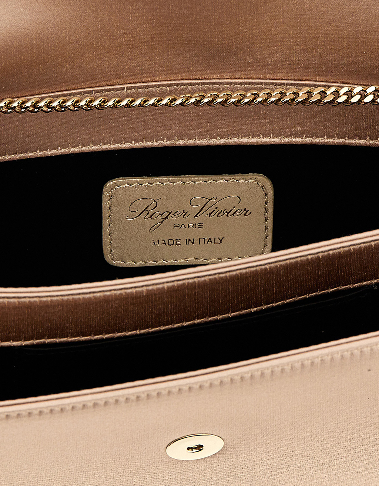 Roger Vivier エフロレッセンスサテンチェーンクラッチ () IFCHIC.COM