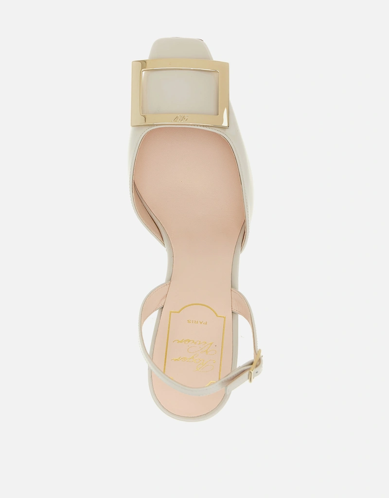 Roger Vivier トランペット カーフスキンレザー パテントレザー